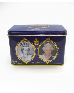 Queen Elizabeth 40 Tea Bag Tin