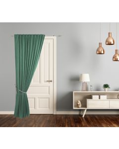 Aria Design Embossed Thermal Door Curtain 117 x 213cm