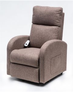 Cansfield Rise & Recliner Chair - Mink (Delivery Set Up Service)