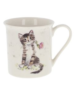 Paper Shed Mug - Tabby Rose Cat