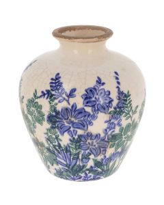 Indigo Garden Plum Vase