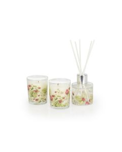 Strawberry fields Diffuser & Candle Gift Set