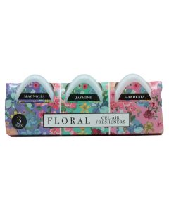 Mini Gel Air Fresheners Pk3