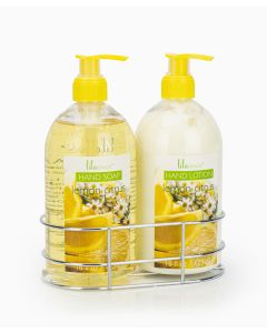 Lemon Soap & Lotion with Caddy