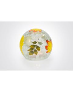 LED Leaf Glass Ball