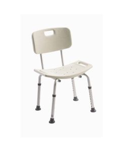 Deluxe Shower/Bath Chair With Backrest
